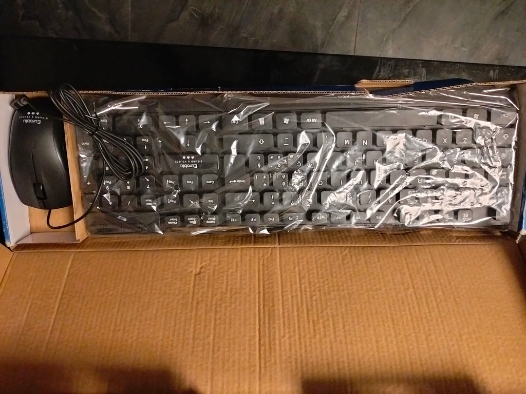 Kit Tastiera e Mouse Wireless Euroblu